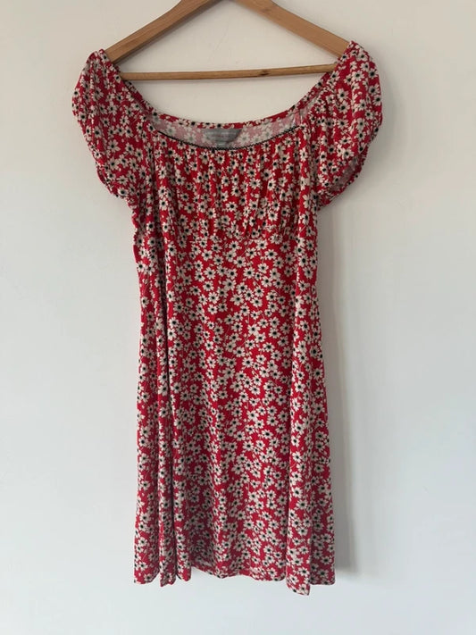 Dorothy Perkins Red Floral Dress, photo 2 of 5