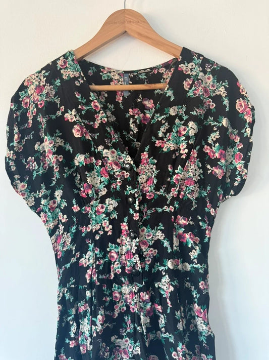 Evie Y2K Style Floral Playsuit, photo 2 of 5
