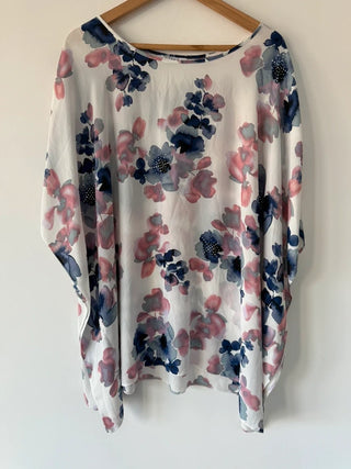 Evans Floral Patterned Blouse, preloved
