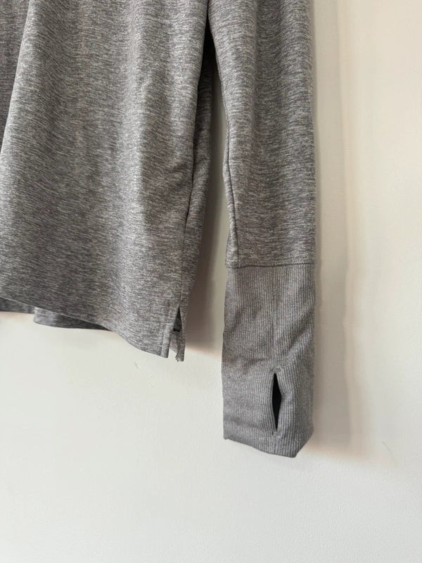 Nike Dri Fit Grey Zip Up Gym Top, photo 5 of 5
