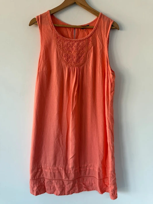 F&F Coral Linen Style Dress, photo 2 of 5