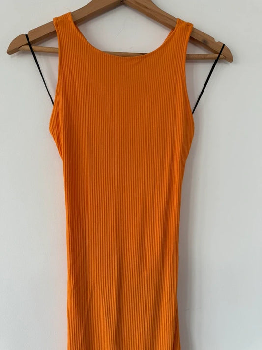 H&M Bodycon Yellow Dress Maxi, photo 2 of 5