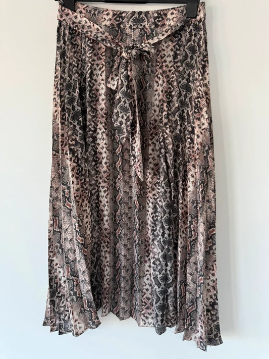 Topshop Animal Print Long Skirt, photo 2 of 5