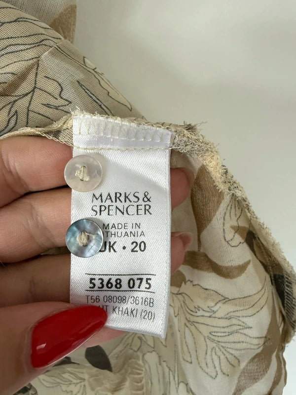 Old Marks and Spencer’s Floral Blouse, photo 5 of 5