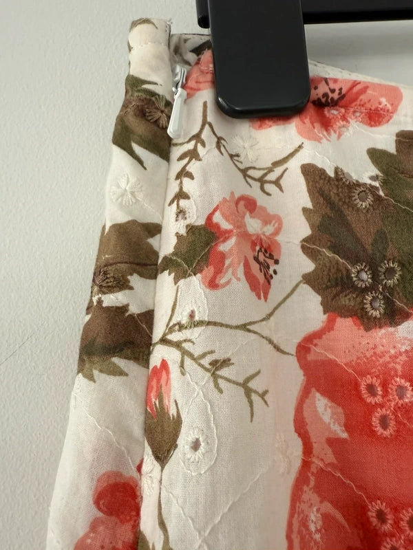 Old Per Una Label White Floral Long Skirt, photo 5 of 5