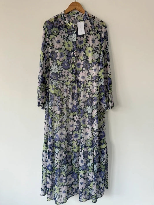 Ever Belle Floral Maxi Dress Size 16 New with Tags, photo 2 of 5
