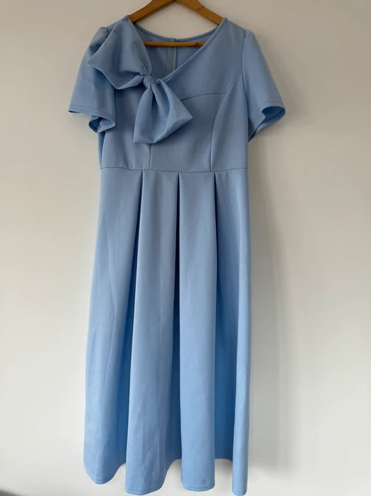 Shein Blue Formal Dress, photo 2 of 5