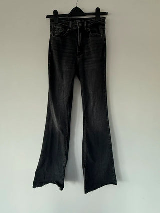 Stradivarius Grey Wide Legged Jeans, preloved