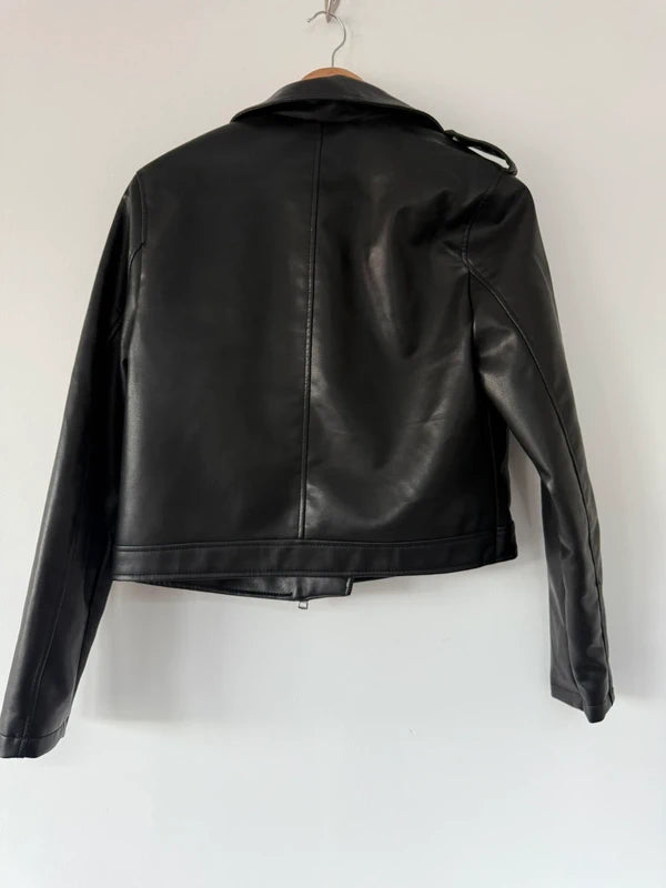 Primark Leather Black Jacket, photo 5 of 5
