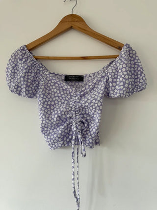 Primark Floral Crop Top, preloved