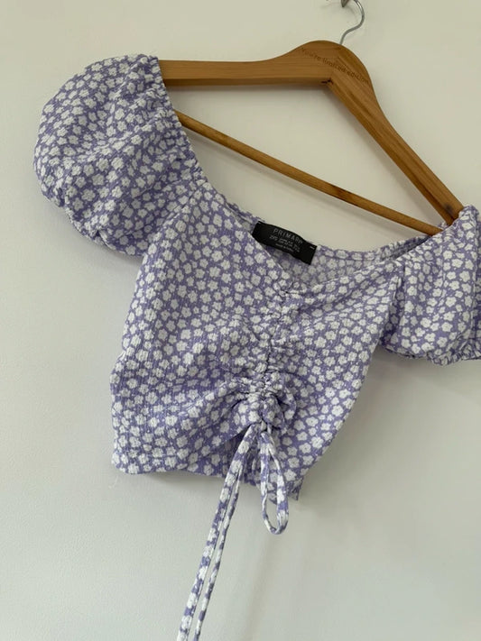 Primark Floral Crop Top, photo 2 of 3