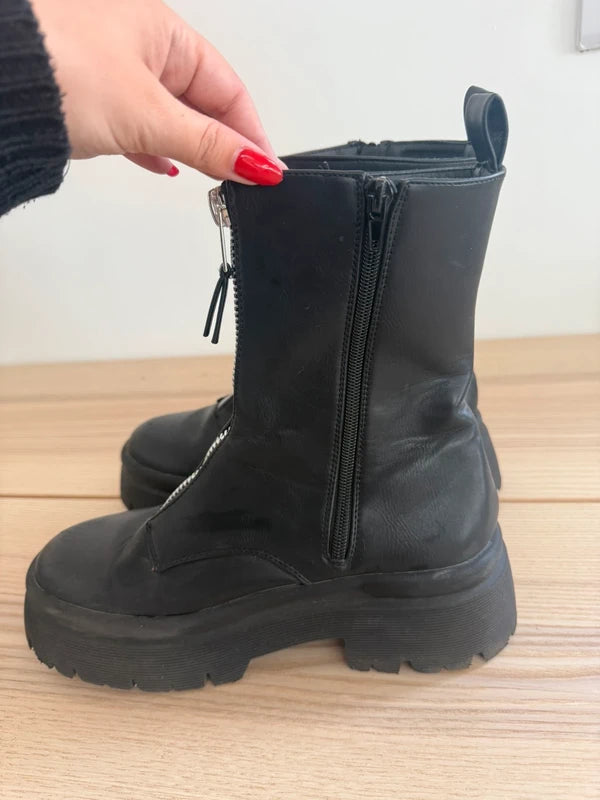 Primark Chunky Biker Zip Boot, photo 5 of 5