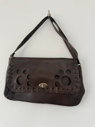 Y2K Brown Shoulder Bag, preloved