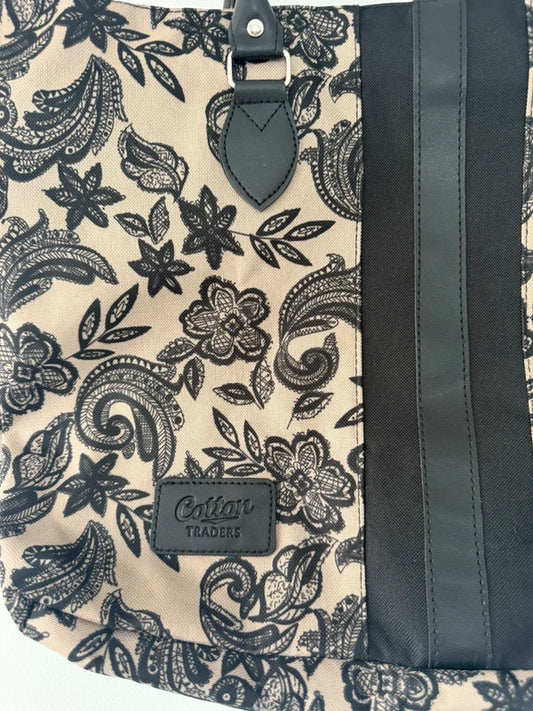 Cotton Traders Black and Beige Bag, photo 2 of 3