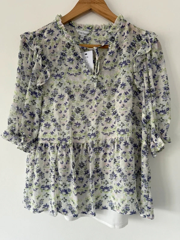Everbelle floral blouse, photo 5 of 5