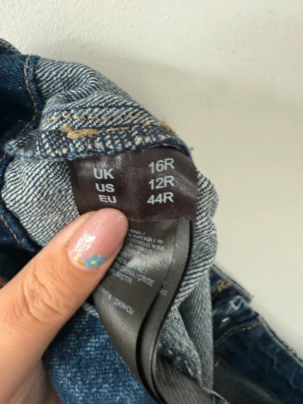 JD Williams blue denim jeans size 16 regular, photo 4 of 4
