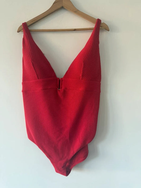 F&F Red Swimming Costume, preloved