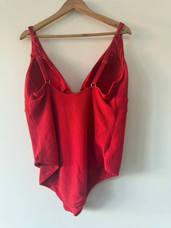 F&F Red Swimming Costume, photo 2 of 3