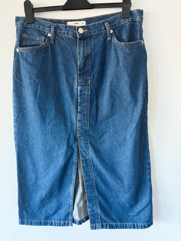 Mango Denim Midi Skirt, photo 2 of 4
