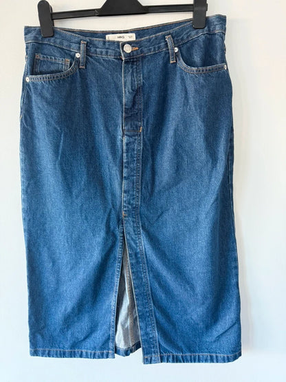 Mango Denim Midi Skirt, photo 2 of 4