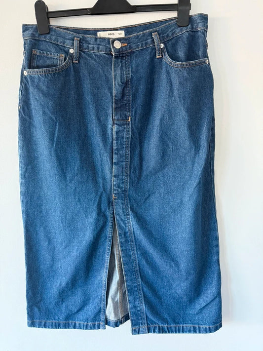 Mango Denim Midi Skirt, photo 2 of 4