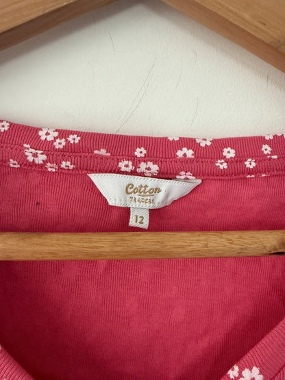 Cotton Traders Pink Floral Sleeve Top, photo 3 of 4