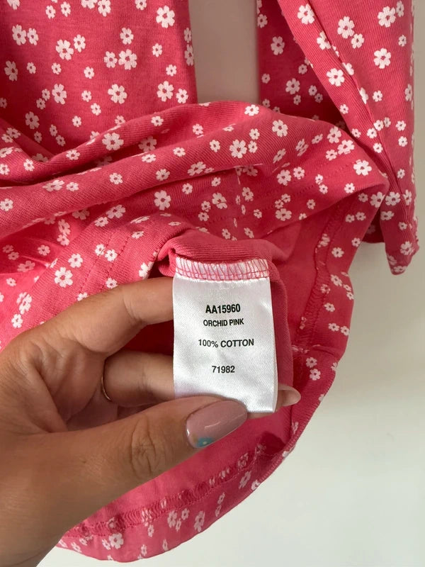 Cotton Traders Pink Floral Sleeve Top, photo 4 of 4