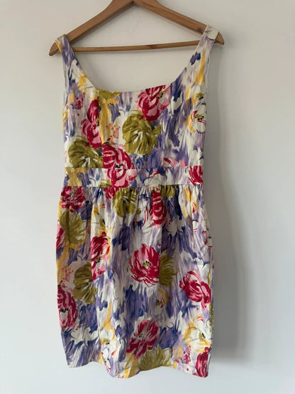 Dorothy Perkins Colourful Floral Dress, preloved