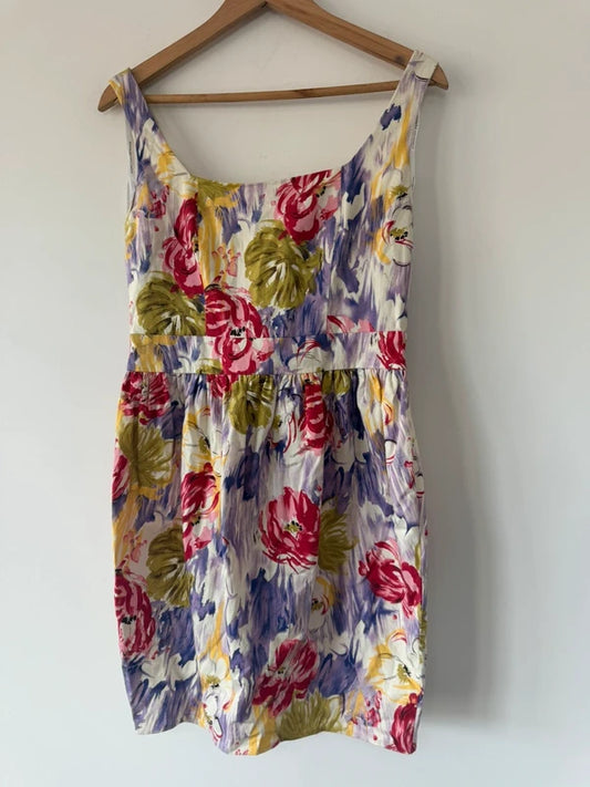 Dorothy Perkins Colourful Floral Dress, preloved