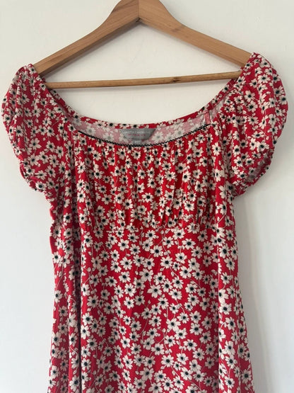 Dorothy Perkins Red Floral Dress, photo 3 of 5