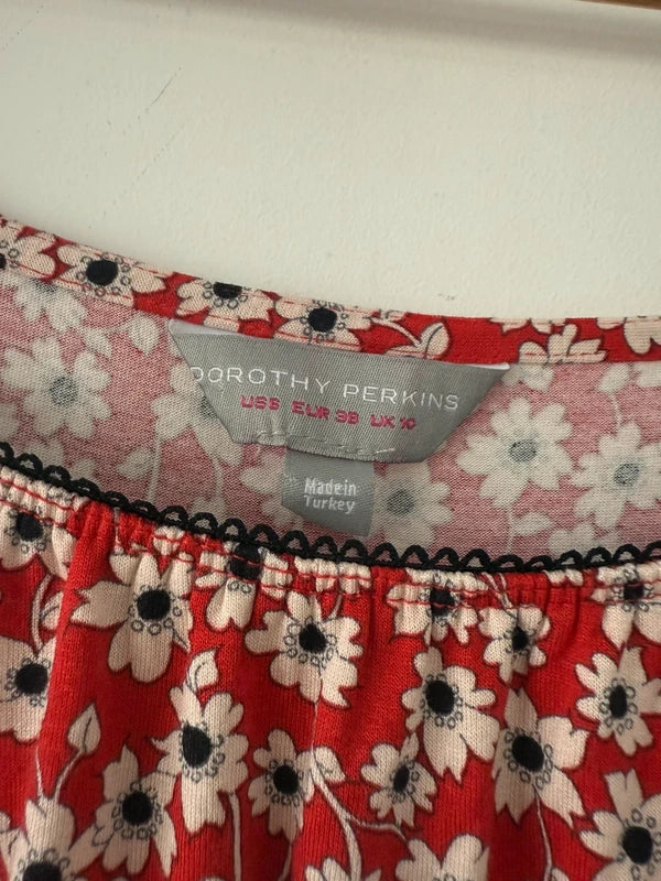 Dorothy Perkins Red Floral Dress, photo 5 of 5