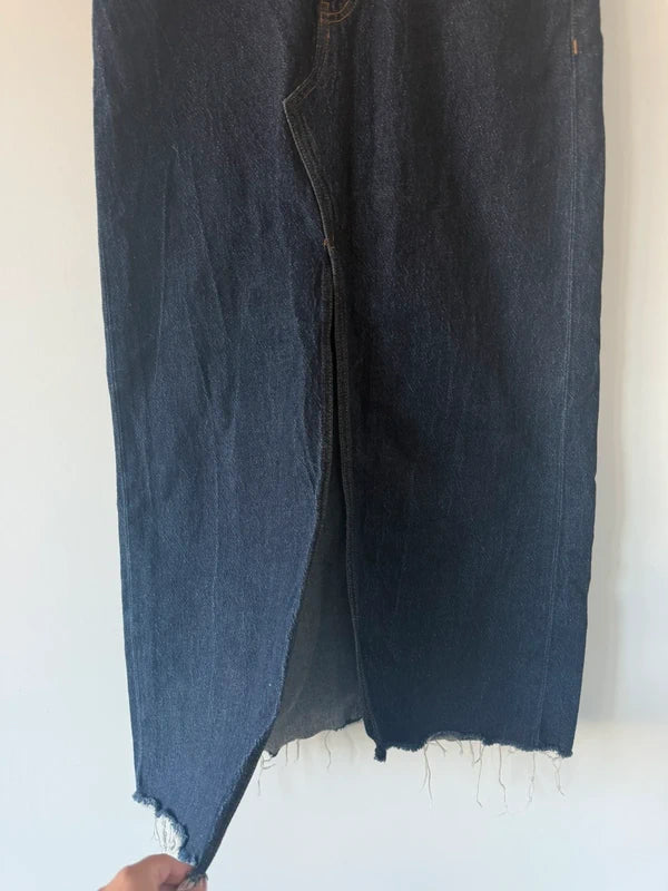 Zara Denim Midi Skirt, photo 3 of 5