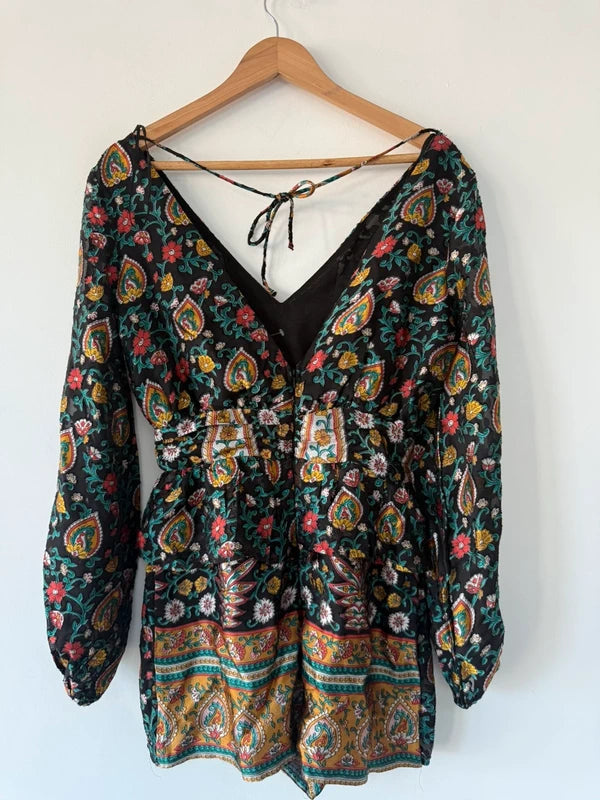 River Island Paisley Patterned Playsuit, photo 5 of 5