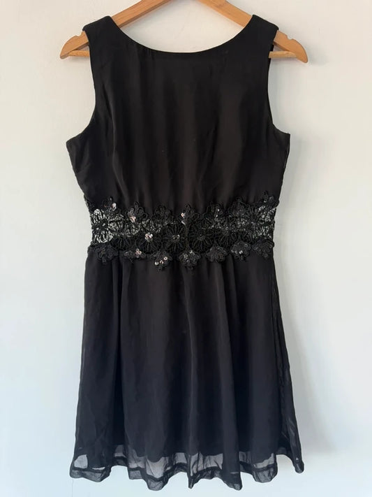 AX Paris Black Cut Out Dress, preloved