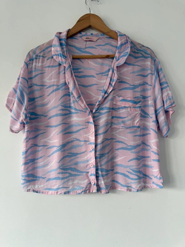 Boux Avenue Pink and Blue Pjama Set, preloved