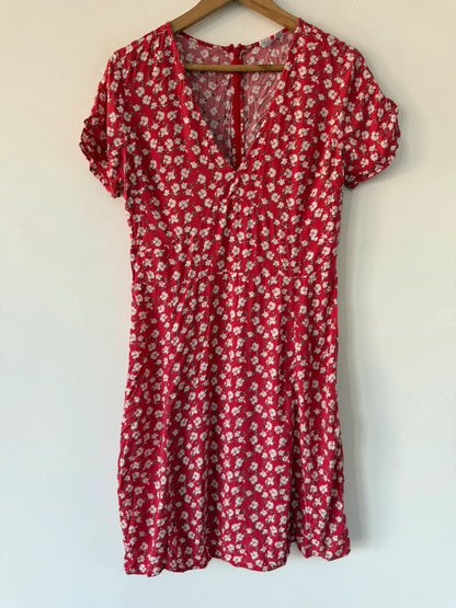 Gap Red Floral Dress, photo 2 of 4