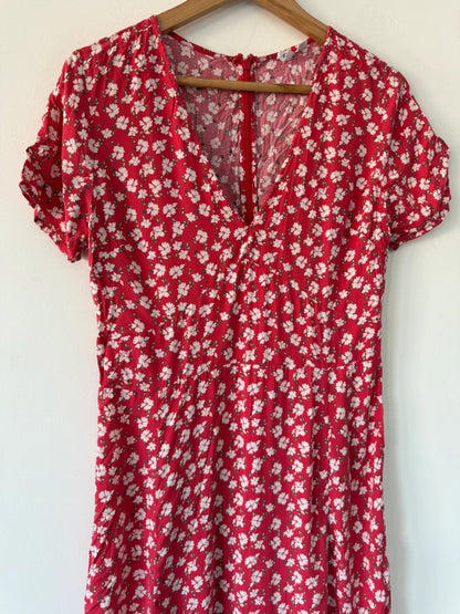 Gap Red Floral Dress, photo 3 of 4