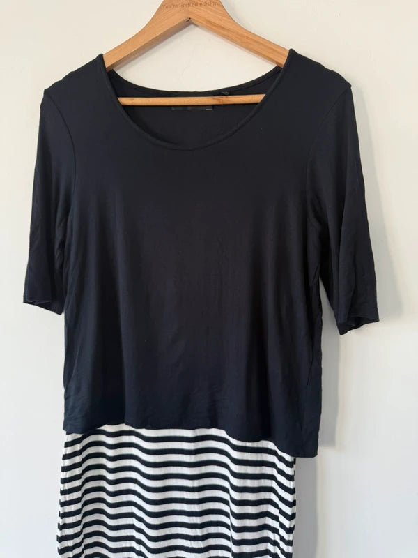 Next Black Striped Layer Dress, photo 3 of 5