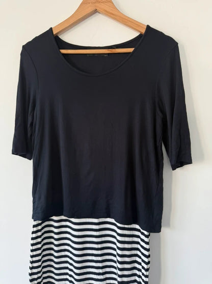 Next Black Striped Layer Dress, photo 3 of 5
