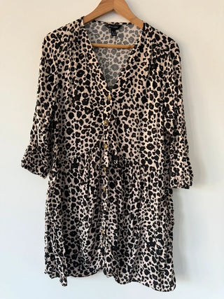 New Look Leopards Print Dress, preloved