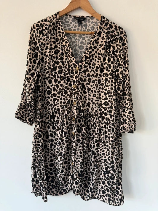 New Look Leopards Print Dress, preloved