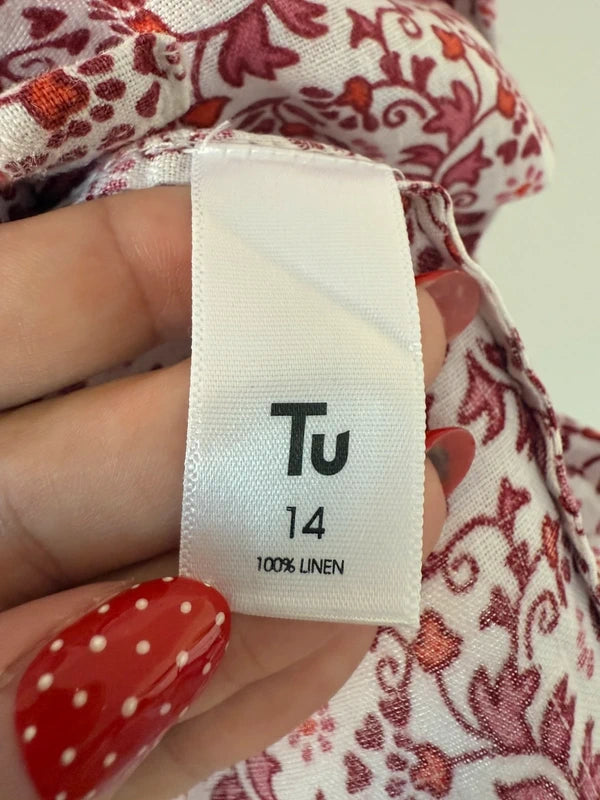 TU Linen Paisley Pattered Shirt, photo 5 of 5
