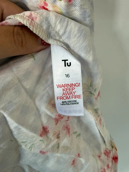 Tu Blue Floral Long Dress, photo 5 of 5