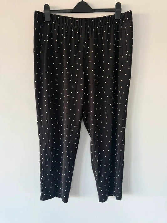 Primark Black Polka Dot Trousers, photo 2 of 4
