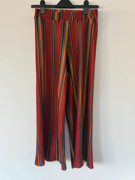Primark Striped Wide Legged Trousers, preloved