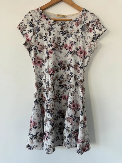 Cameron Rose Floral Dress, preloved