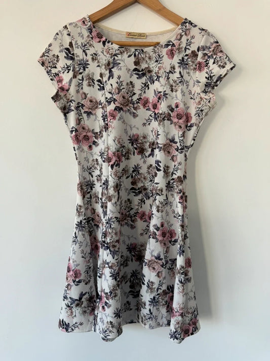 Cameron Rose Floral Dress, preloved