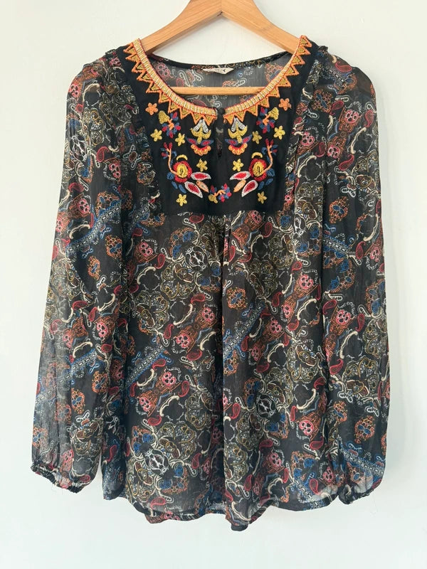 M&CO Patterned Blouse, preloved