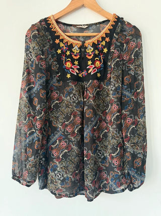 M&CO Patterned Blouse, preloved
