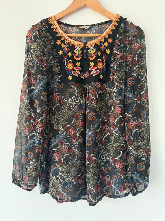 M&CO Patterned Blouse, preloved